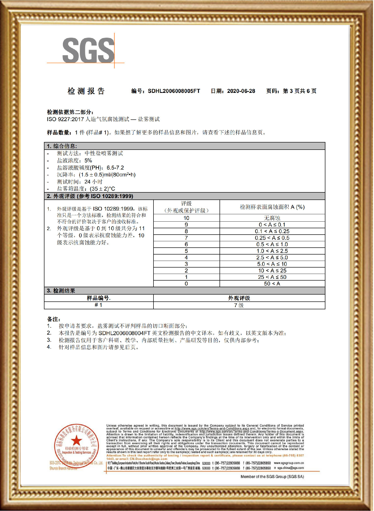 Reggar Slides Test Report — Reggar Full extention slide（3）